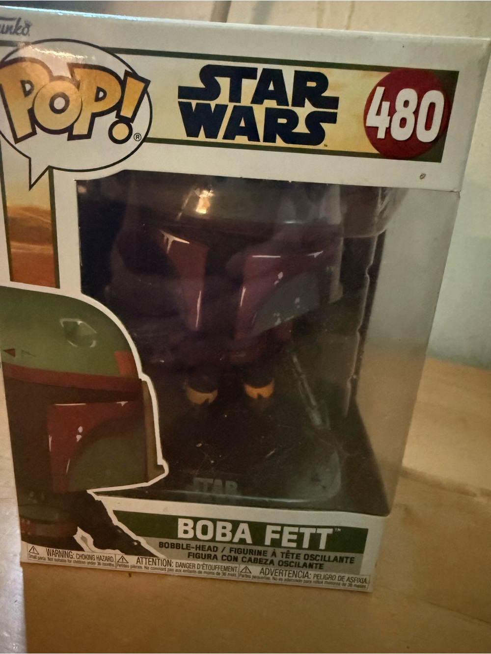Star Wars Boba Fett Pop! Vinyl Figure NOT BLIND BOX unopened item